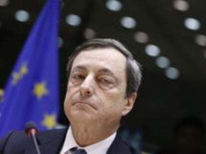 El presidente del Banco Central Europeo (BCE), Mario Draghi.