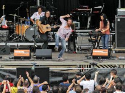 Actuación de Bigott en el festival Sonorama 2011
