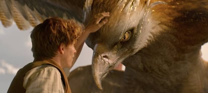Una escena de 'Animales fantásticos'.