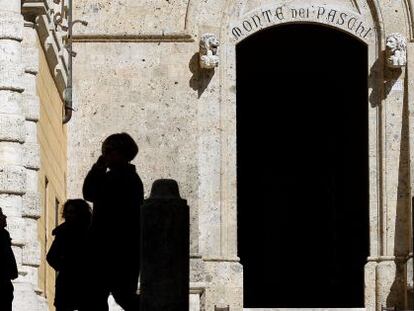 Sede central de Monte dei Paschi, en Siena (Italia).