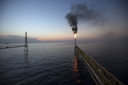 plataforma Pol-A de la petrolera estatal, PEMEX
