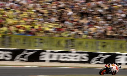 Marc Márquez, durante la carrera.