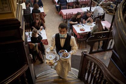 El restaurante Bouillon Chartier, en París.