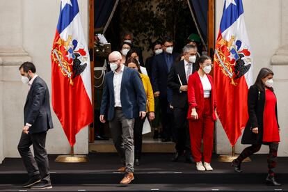 Gabriel Boric reunión en La Moneda