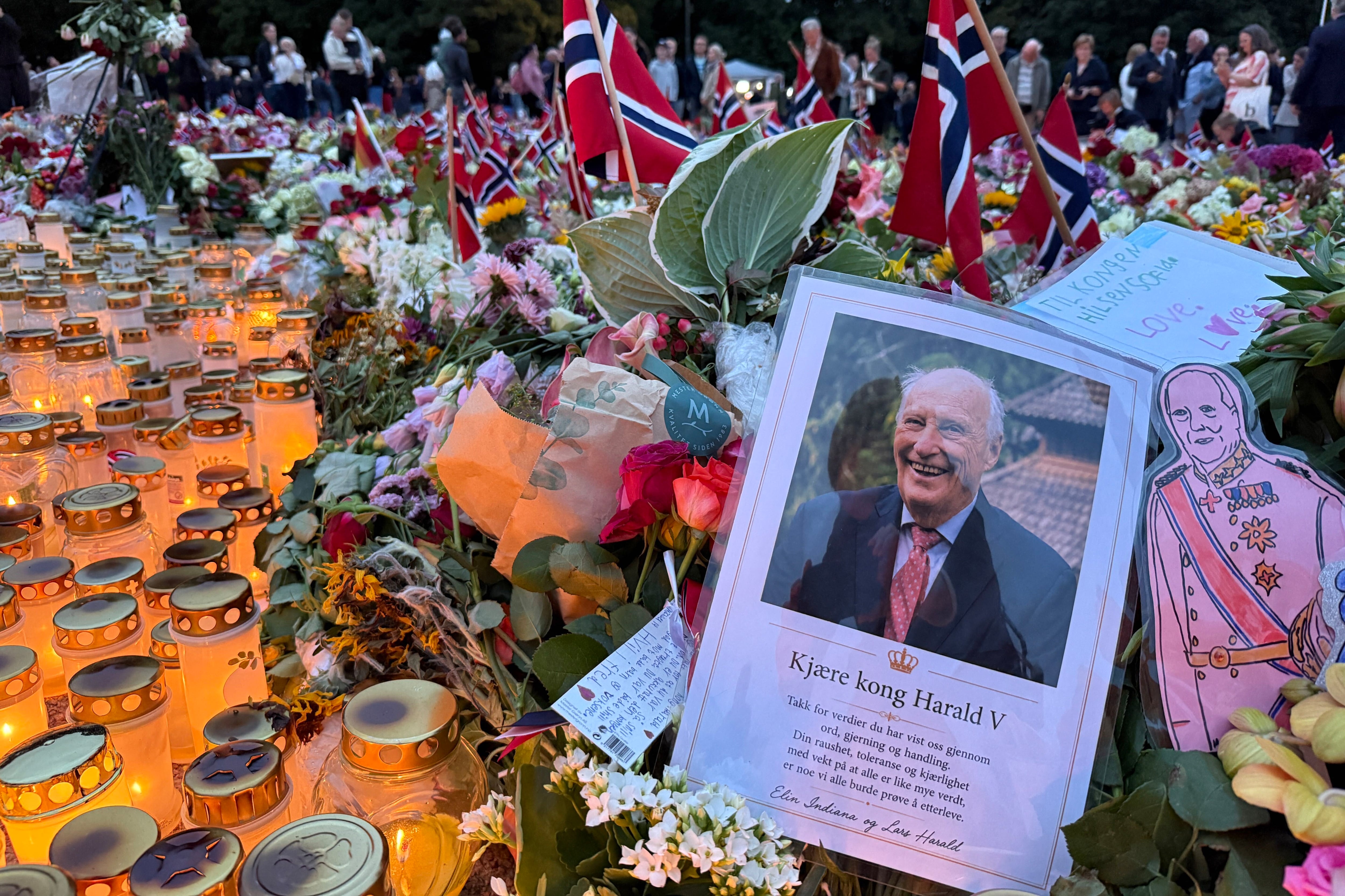 Así será el funeral del rey Harald de Noruega: ceremonia en la catedral de Oslo, un minuto de silencio nacional e izado de banderas al máximo
