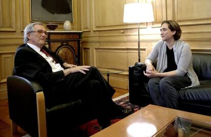 Ada Colau es reuneix amb Xavier Trias