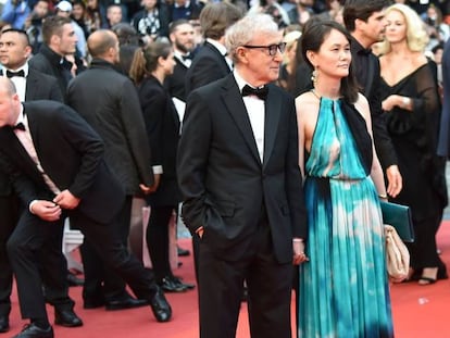 Festival de Cannes: Allen e sua esposa Soon Yi