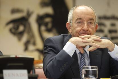 Ordóñez, en la comisión de Presupuestos del Senado en mayo de 2015.