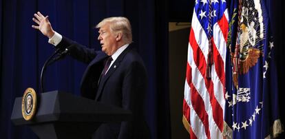 El presidente de EE UU, Donald Trump.