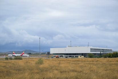 Vista de las instalaciones del aeropuerto de Ciudad Real, a mediados de octubre.