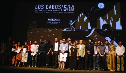 Ganadores de la quinta edici&oacute;n del Festival de los Cabos.