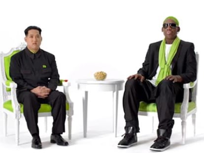 Dennis Rodman, Kim Jong-un, la paz mundial... y los pistachos