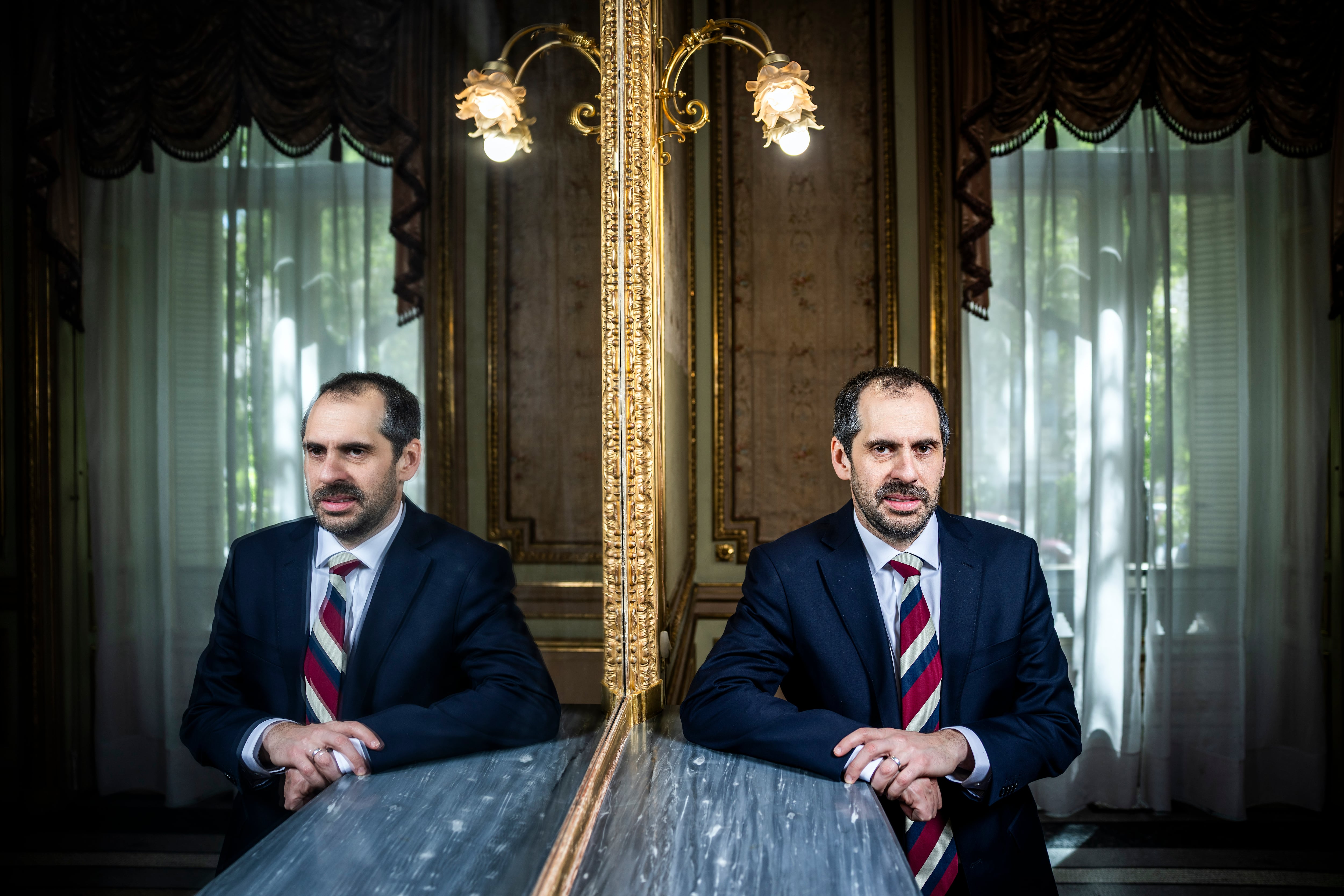 Nicolás Grau, ministro de Hacienda de Chile, en Casa América en Madrid, el 12 de septiembre.