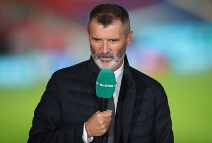 Roy Keane, el pasado mes de octubre, durante una retransmisión.