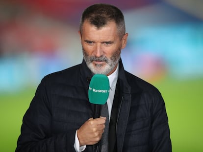 Roy Keane, el pasado mes de octubre, durante una retransmisión.