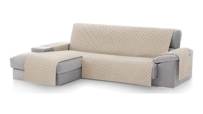 Funda cubre sofá chaise longue Malu, distintos colores