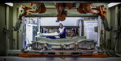 Grupo Antolin's car part plant in Burgos.