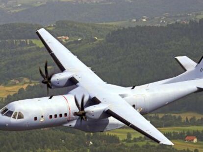 Imagen del avi&oacute;n de transporte militar de la Rep&uacute;blica Checa C-295M.