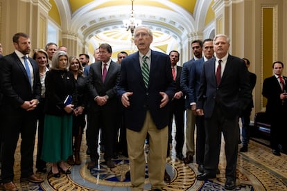 Republican Senate Minority Leader Mitch McConnell.