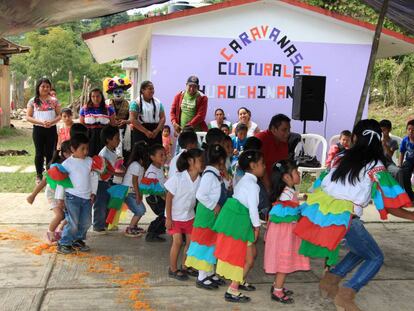 Las caravanas culturales en los municipios de México.