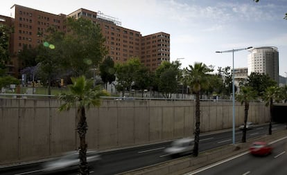 Una imagen del Hospital del Vall d'Hebró, en Barcelona.