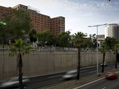 Una imagen del Hospital del Vall d'Hebró, en Barcelona.