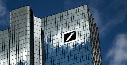 Sede de Deutsche Bank en Fráncfort.