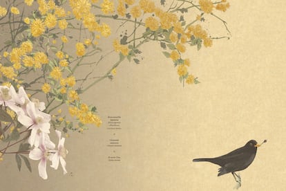 En el libro también habla de su relación con los animales del jardín: “La señora mirlo está incubando. 'Tino' sigue ojo avizor. Se ganó ese nombre porque su plumaje negro y brillante, como repeinado con gomina, su canto de guaperas y su comportamiento de macho incorregible me recordaban a los actores italianos de las películas antiguas (…) Este mediodía, por segunda vez en tres días, 'Tino' ha emitido su reclamo de alarma, un trisar que repite rápidamente. He echado a andar hacia él y él se ha encaminado hacia mí (…) Se ha posado a mis pies, piando nervioso. En efecto, más allá, bajo la caña de las Indias, he divisado la cola del gato otra vez. He ahuyentado al motivo del alboroto y 'Tino' ha regresado a su puesto de vigilancia en el muro. Ahora estoy seguro: 'Tino' me habla”.