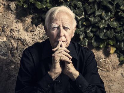 O escritor John Le Carré, em Mallorca, em 2019.