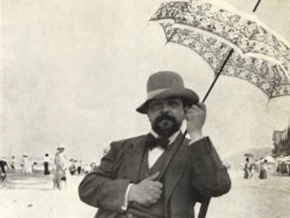 Claude Debussy, en 1911.