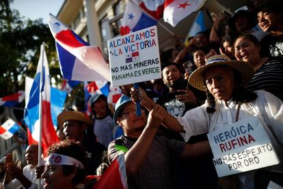 La Corte Suprema declara inconstitucional el contrato minero que provocó masivas protestas en Panamá