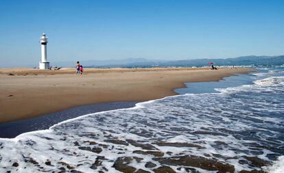 La Punta del Fangar al Delta de l'Ebre.