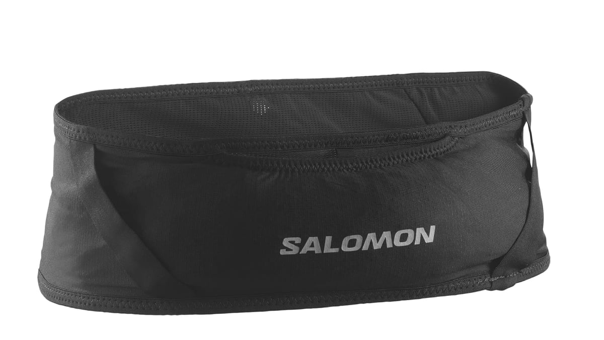 Riñonera minimalista con bolsillos ocultos, de Salomon.