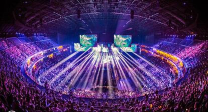 ESL One Cologne en el LanXESS Arena.