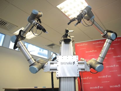 Darts, el robot fabricado por Tecnalia para el Laboratorio Nacional de Idaho.