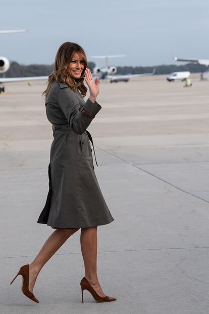 Melania Trump.