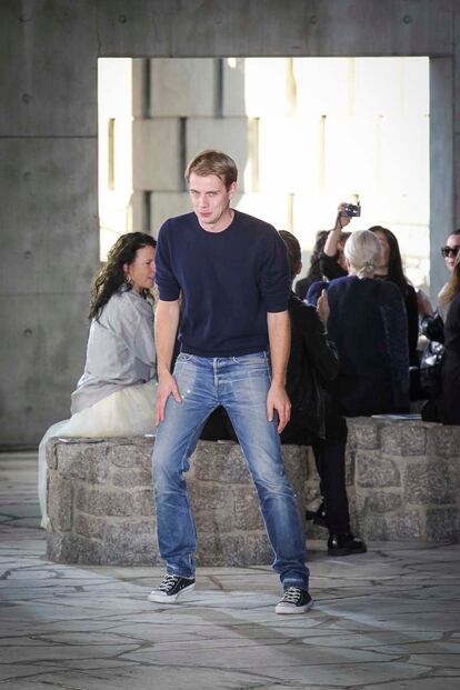 el masculino debut de jw anderson en Loewe