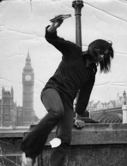 Rodriguez in an image taken in 1970s London.