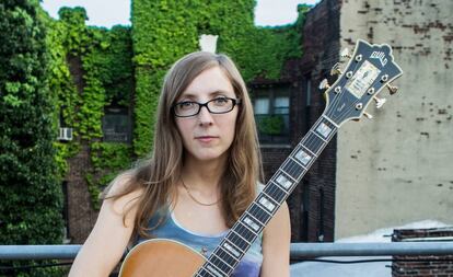 La músico de jazz Mary Halvorson.