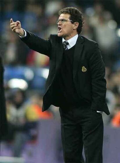Fabio Capello, en el choque ante el Levante.
