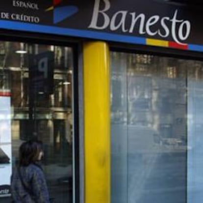 Oficina de Banesto en Madrid.