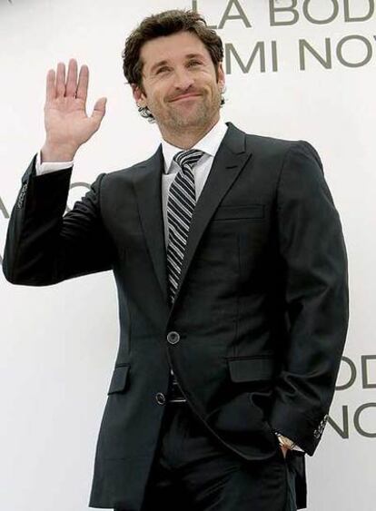 Patrick Dempsey, ayer en Madrid.