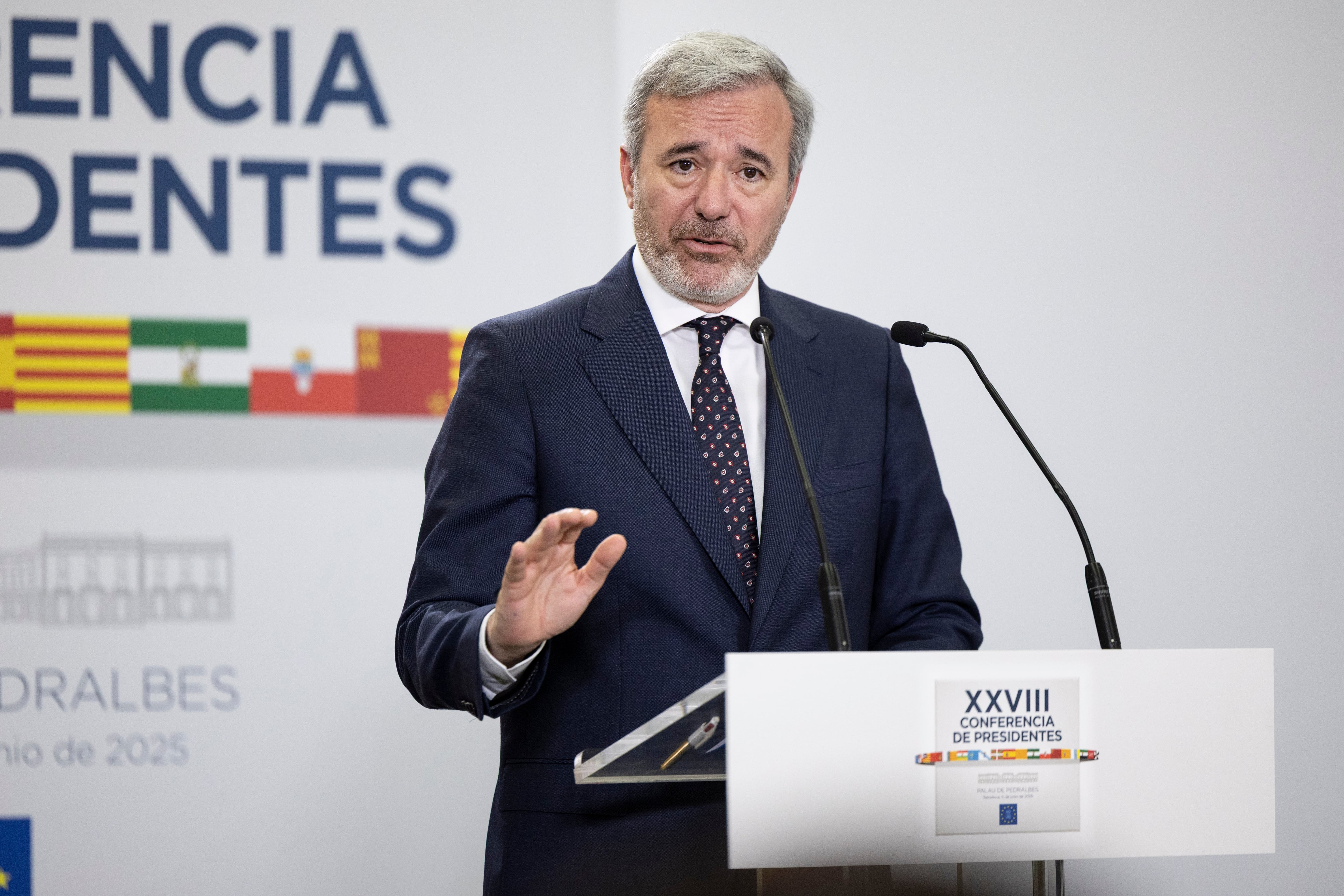 El presidente de Aragón, Jorge Antonio Azcón.