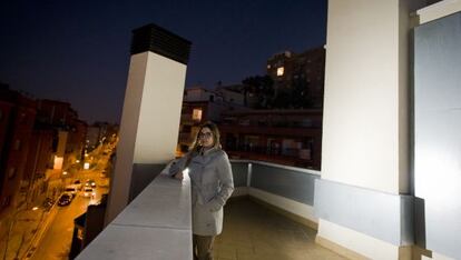 Luz Jubiere, vecina afectada por la instalación de la antena de telefonía.