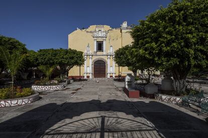 La iglesia de Tepapayeca es el icono de esta población de Puebla (México) que quedó muy afectada por el terremoto del pasado 19 de septiembre.