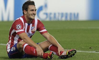 Koke en un partido de esta temporada.