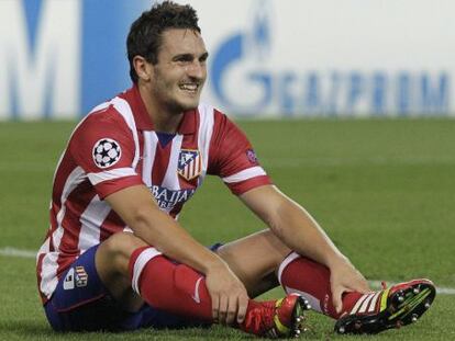 Koke en un partido de esta temporada.