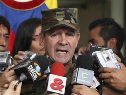 El exjefe del Ejército colombiano Mario Montoya, en una foto de archivo