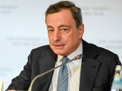 Mario Draghi, presidente del BCE