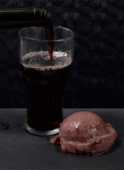 La versión helada del kalimotxo de la heladería Nossi-Bé.